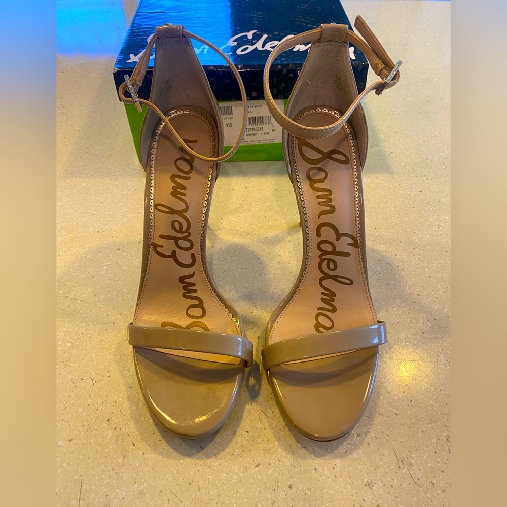 Sam Edelman Women's Ariella Nude Heeled Sandal size 9